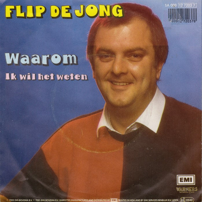 Flip Jong - Waarom Vinyl Singles Vinyl Very Good (VG) <br> Hoes Good Plus (G+)
