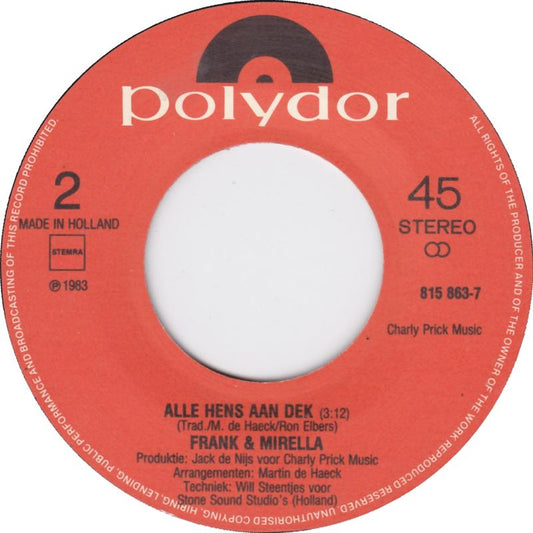 Frank & Mirella - In 't Diepst Van Je Hart