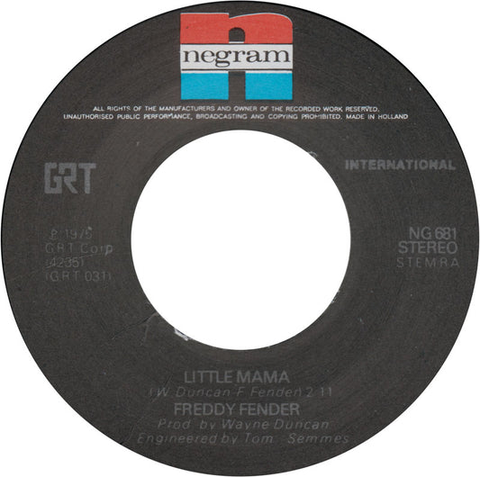 Freddy Fender - Since I Met You Baby