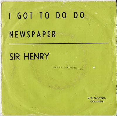 Sir Henry & His Butlers - Newspaper