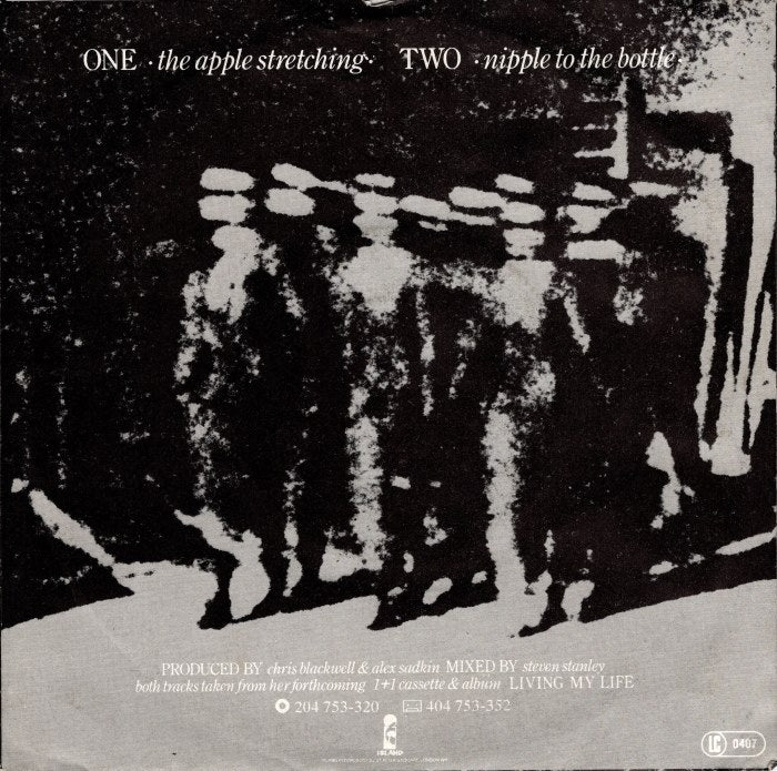 Grace Jones - Nipple To The Bottle Vinyl Singles Vinyl Very Good (VG) <br> Hoes Good Plus (G+)