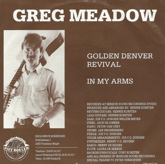 Greg Meadow - Golden Denver Revival