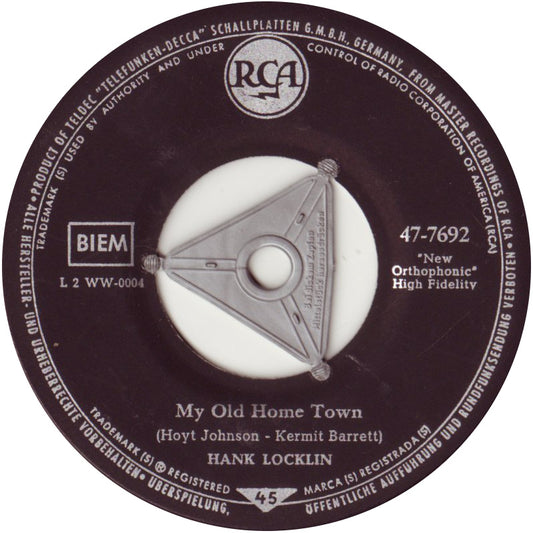 Hank Locklin - Please Help Me, I'm Falling