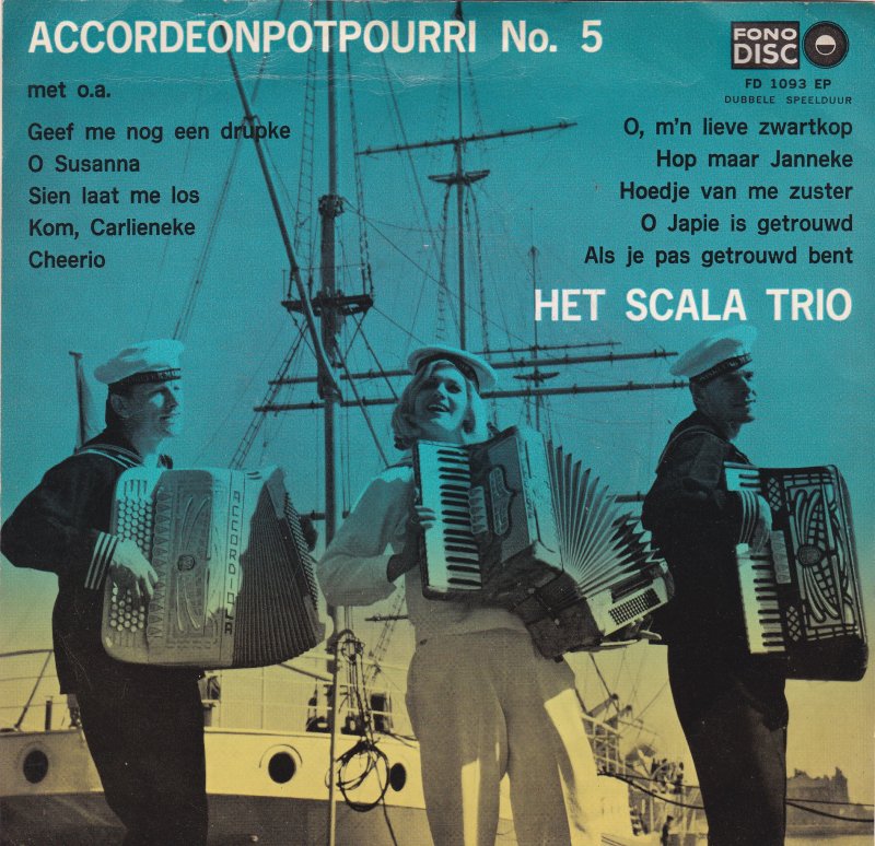 Scala Trio - Accordeonpotpourri no. 5 42670b Vinyl Singles EP