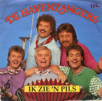 Havenzangers - Ik Zie 'n Pils Vinyl Singles Vinyl Zeer Goed / Hoesje Goed "VINYLSINGLES.NL"