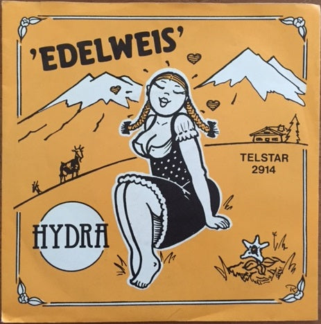 Hydra - Edelweis Vinyl Singles Vinyl Very Good (VG) <br> Hoes Good Plus (G+)
