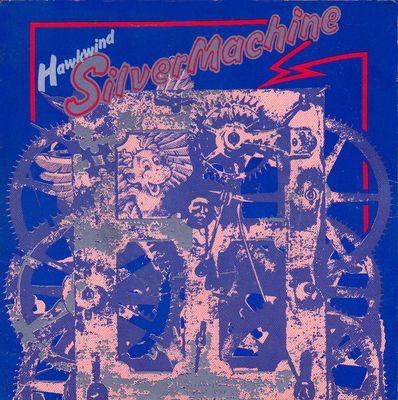 Hawkwind - Silver Machine Vinyl Singles Vinyl Zeer Goed / Hoesje Goed "VINYLSINGLES.NL"