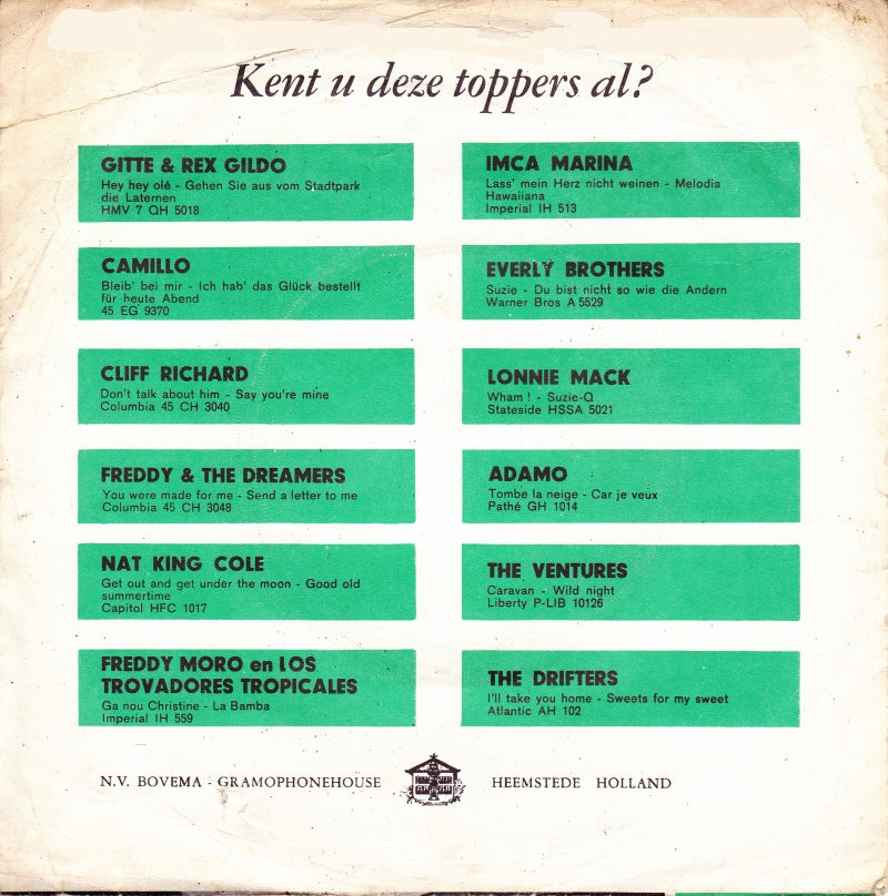 Imca Marina - Harlekino Vinyl Singles Vinyl Goed / Hoes Generic