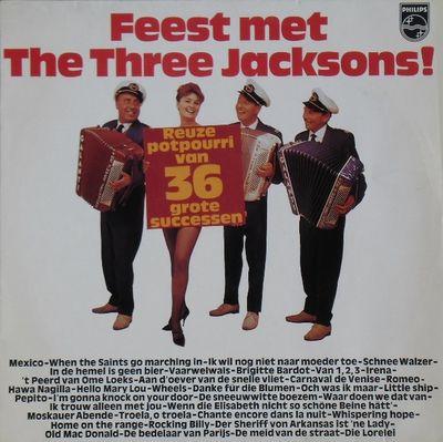 3 Jacksons - Feest Met The Three Jacksons (LP)