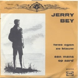 Jerry Bey - Twee Ogen Zo Blauw Vinyl Singles Vinyl Very Good (VG) <br> Hoes Good Plus (G+)