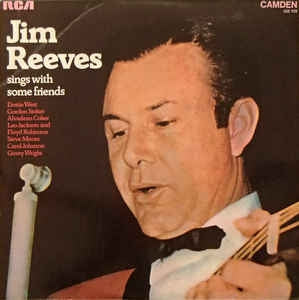 Jim Reeves - And Some Friends (LP) Vinyl LP Vinyl Very Good (VG) <br> Hoes Good Plus (G+)