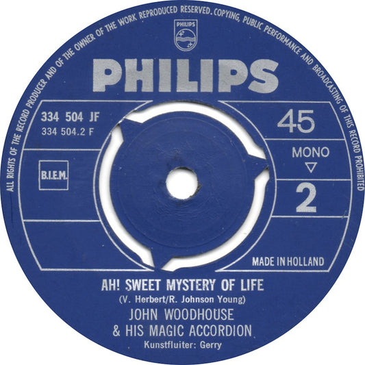 John Woodhouse & Kunstfluiter Gerry - Schenkt Man Sich Rosen In Tirol Vinyl Singles Vinyl Zeer Goed / Hoesje Generic "VINYLSINGLES.NL"