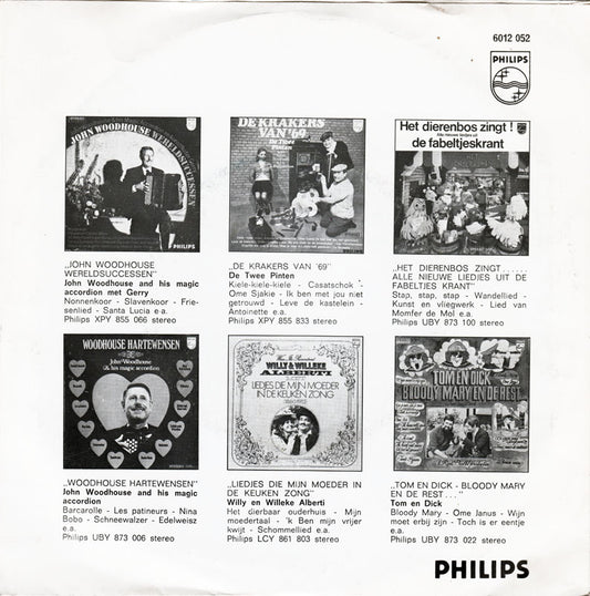 John Woodhouse en een Eindhovens Jongenskoor - Goodbye - Auf Wiedersehen 05107 Vinyl Singles Vinyl Zeer Goed / Hoesje Goed "VINYLSINGLES.NL"