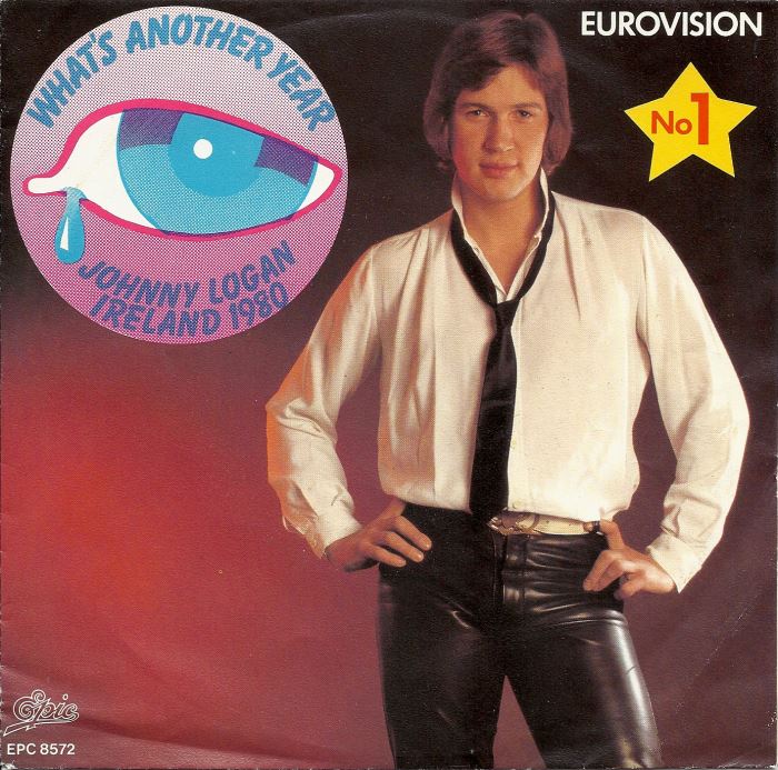 Johnny Logan - What's Another Year Vinyl Singles Vinyl Very Good (VG) <br> Hoes Good Plus (G+)