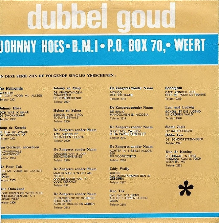 Joop de Knegt - Ik Sta Op Wacht