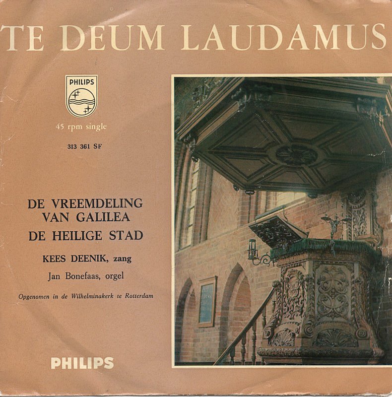 Kees Deenik - De Vreemdeling Van Galilea 49986 Vinyl Singles