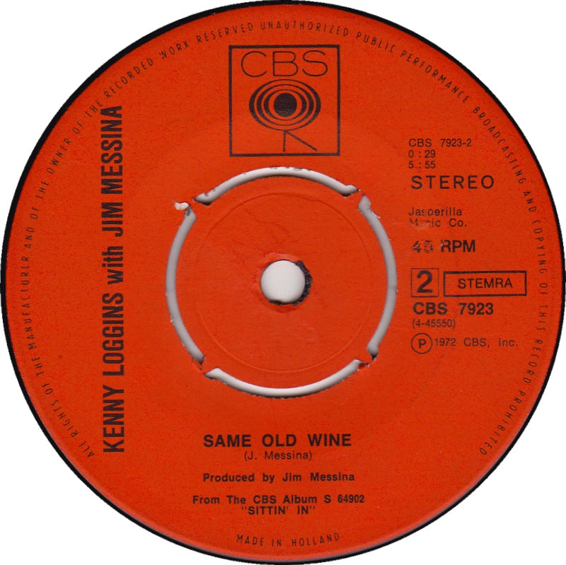 Loggins And Messina - Vahevala Vinyl Singles Vinyl Zeer Goed / Hoesje Generic "VINYLSINGLES.NL"