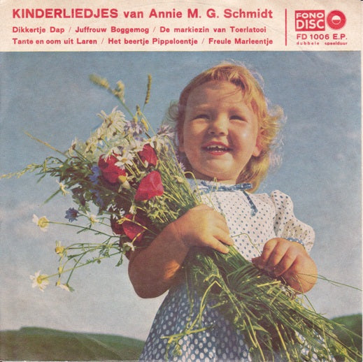 Kinderkoor Jong Nederland - Kinderliedjes van Annie M. G. Schmidt Vinyl Singles Vinyl Very Good (VG) <br> Hoes Good Plus (G+)