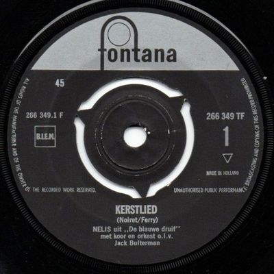 Manke Nelis - Kerstlied Vinyl Singles Vinyl Zeer Goed / Hoesje Generic "VINYLSINGLES.NL"