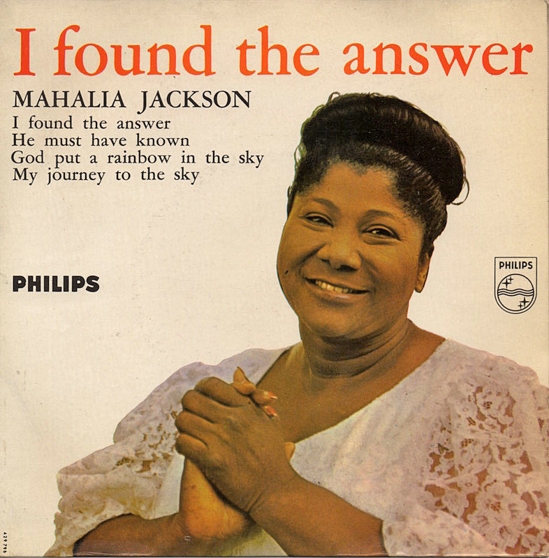 Mahalia Jackson - I Found The Answer Vinyl Singles EP