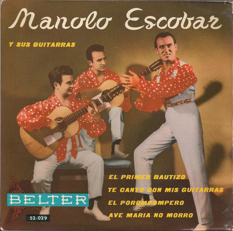 Manolo Escobar Y Sus Guitarras - El Primer Bautizo 40737 Vinyl Singles Vinyl Very Good (VG) <br> Hoes Good Plus (G+)