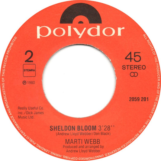 Marti Webb - Take That Look Off Your Face