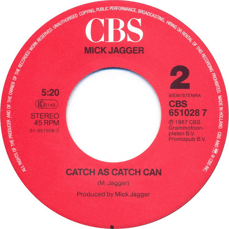 Mick Jagger - Let's Work