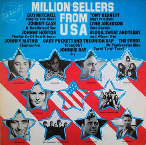 Various - Million $ellers From USA (LP) Vinyl LP Vinyl Very Good (VG) <br> Hoes Good Plus (G+)