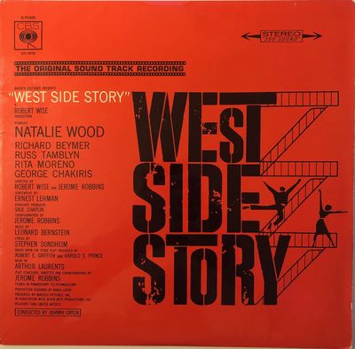 Leonard Bernstein - West Side Story (The Original Sound Track Recording) (LP) Vinyl LP Vinyl (VG) <br> Hoes (G+)