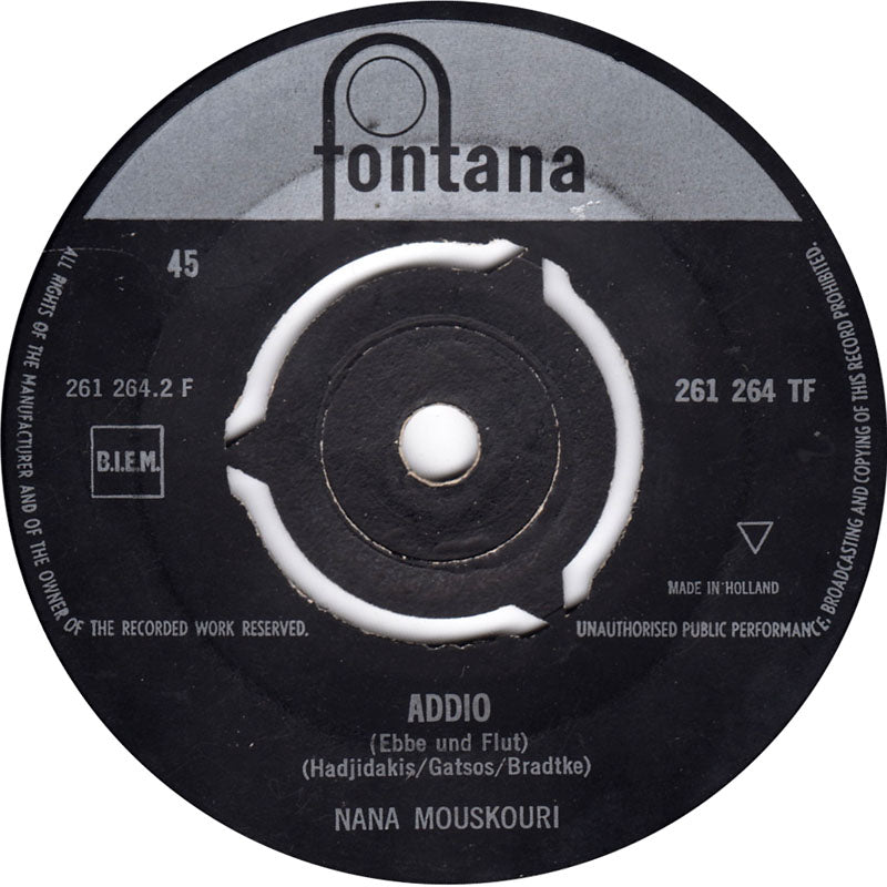 Nana Mouskouri - Weisse Rosen Aus Athen Vinyl Singles Vinyl Goed / Hoes Generic