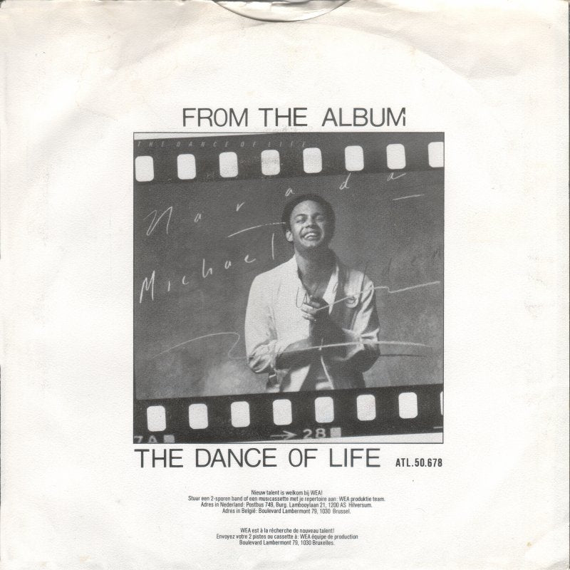 Narada Michael Walden - Tonight I'm Allright Vinyl Singles Vinyl Very Good (VG) <br> Hoes Good Plus (G+)