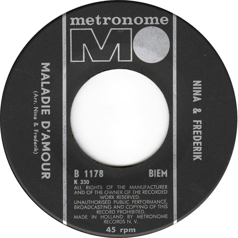 Nina & Frederik - Maladie D'Amour