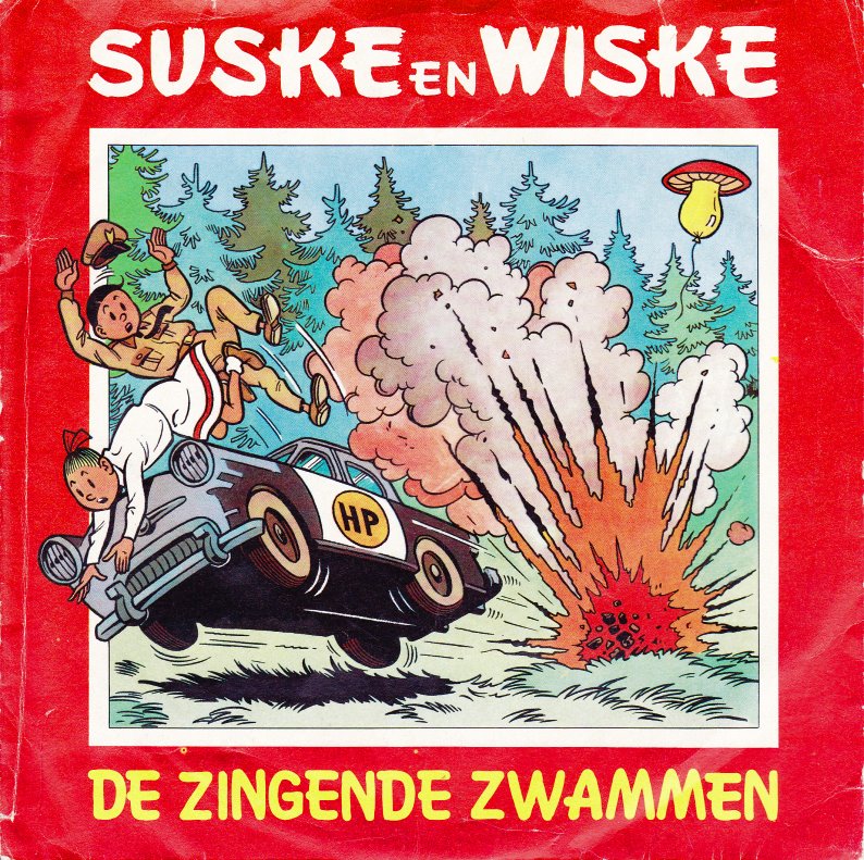 Suske en Wiske - De Zingende Zwammen Vinyl Singles