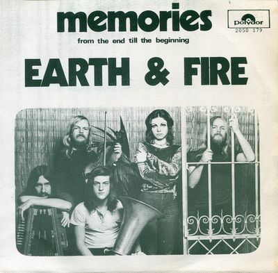Earth And Fire - Memories Vinyl Singles Vinyl (VG) <br> Hoes (G+)