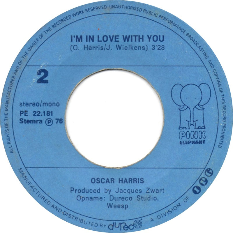 Oscar Harris - Since I Met You Baby Vinyl Singles Vinyl (VG) <br> Hoes Generic