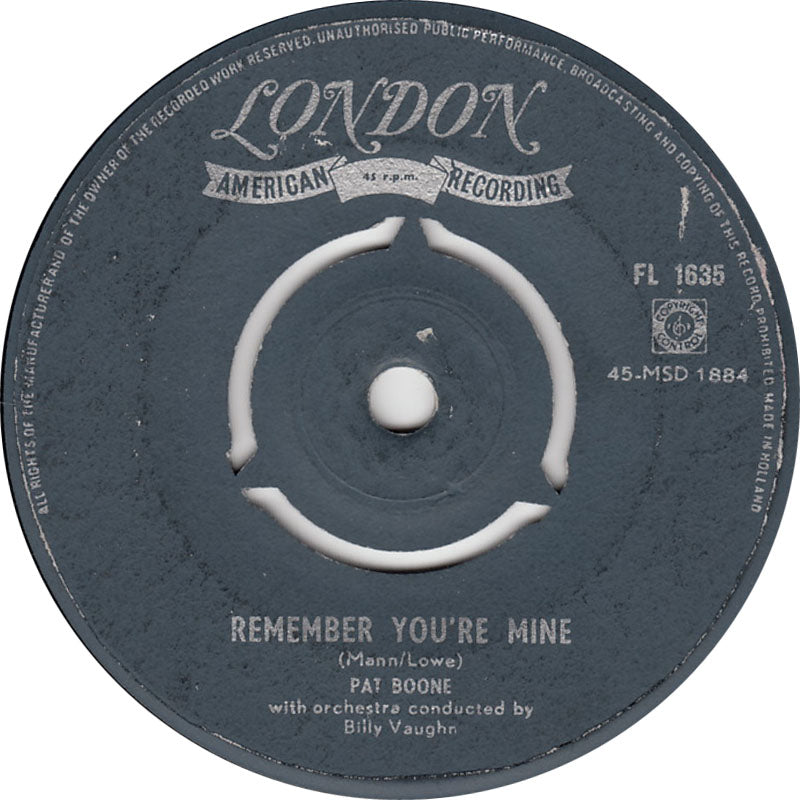 Pat Boone - There's A Gold Mine In The Sky
