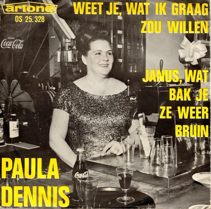 Paula Dennis - Weet Je, Wat Ik Graag Zou Willen Vinyl Singles Vinyl Very Good (VG) <br> Hoes Good Plus (G+)