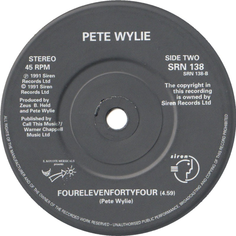 Pete Wylie - Sinful! (Scary Jiggin' With Doctor Love)
