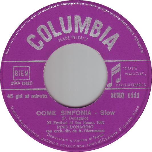 Pino Donaggio - Come Sinfonia