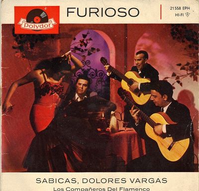 Sabicas - Furioso! Vinyl Singles Vinyl (VG) <br> Hoes (G+)