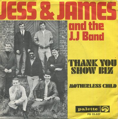 Jess & James - Thank You Show Biz Vinyl Singles Vinyl Zeer Goed / Hoesje Plakband "VINYLSINGLES.NL"