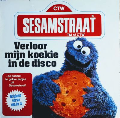 Sesamstraat - Verloor Mijn Koekie In De Disco (LP)