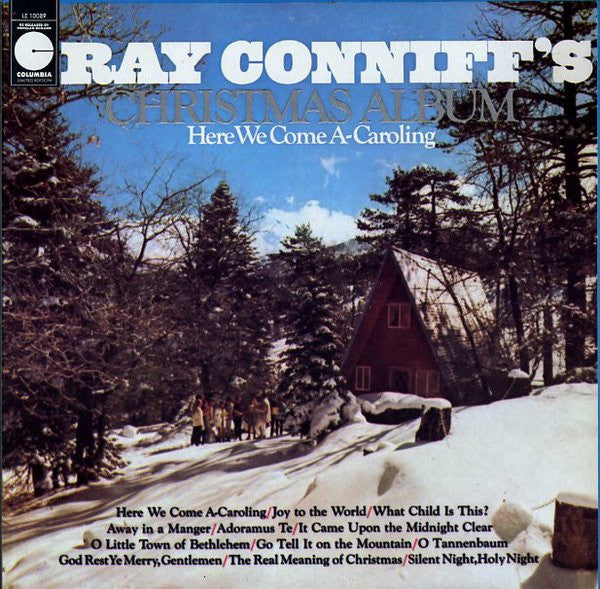Ray Conniff - Ray Conniff's Christmas Album: Here We Come A-Caroling (LP) Vinyl LP Vinyl Very Good (VG) <br> Hoes Good Plus (G+)