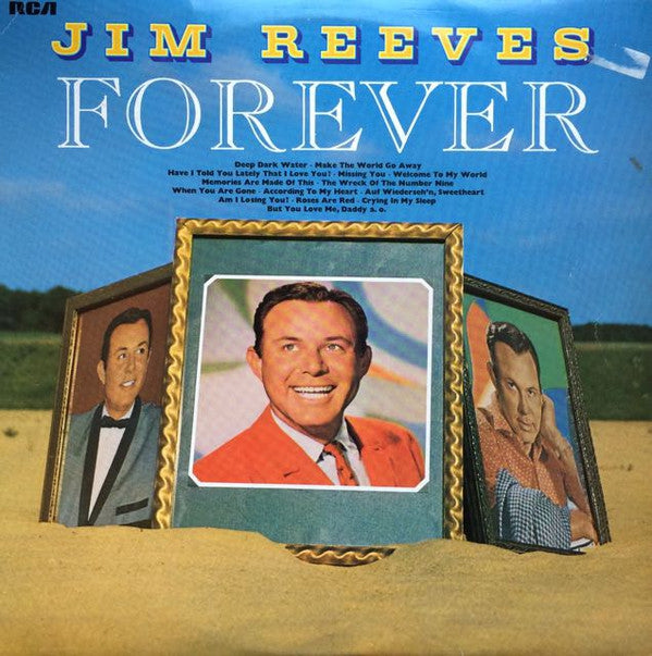 Jim Reeves - Forever (LP) Vinyl LP Dubbel Vinyl Very Good (VG) <br> Hoes Good Plus (G+)