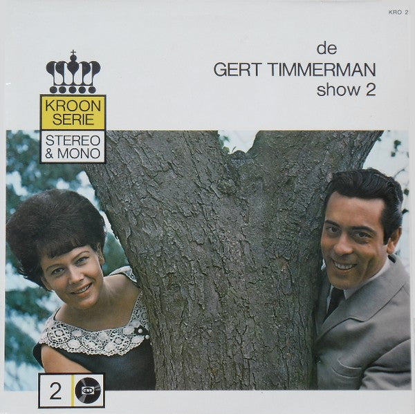 Gert En Hermien Timmerman - De Gert Timmerman Show * (LP) Vinyl LP Vinyl Very Good (VG) <br> Hoes Good Plus (G+)