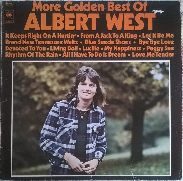 Albert West - More Golden Best Of Albert West (LP) Vinyl LP Vinyl Very Good (VG) <br> Hoes Good Plus (G+)