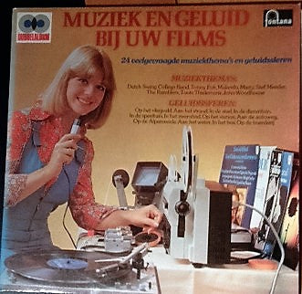 Various - Muziek En Geluid Bij Uw Films (LP) Vinyl LP Vinyl Very Good (VG) <br> Hoes Good Plus (G+)