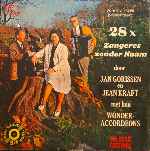 Jan Gorissen, Jean Kraft - 28x Zangeres Zonder Naam (LP) 46532