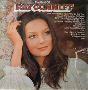 Ray Conniff - The Best Of Ray Conniff (LP) Vinyl LP Vinyl Very Good (VG) <br> Hoes Good Plus (G+)