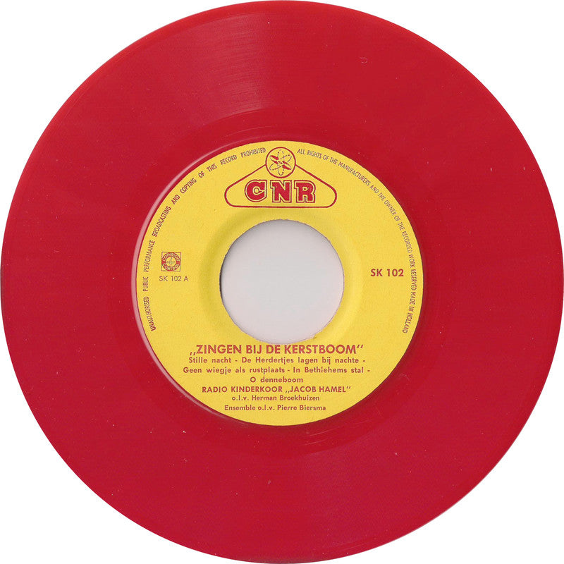 Kinderkoor Jacob Hamel - Zingen Bij De Kerstboom Vinyl Singles Vinyl Very Good (VG) <br> Hoes Generic